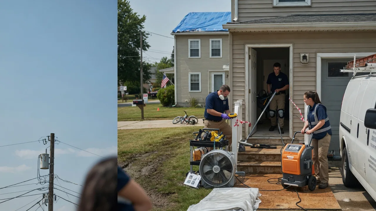 Water Damage Repair in Scottville, NC near me